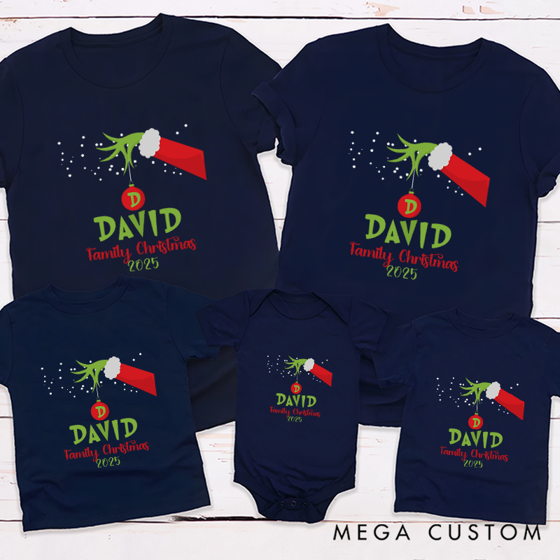 Personalized Christmas Gift Holiday Family Fun Family Matching Outfit