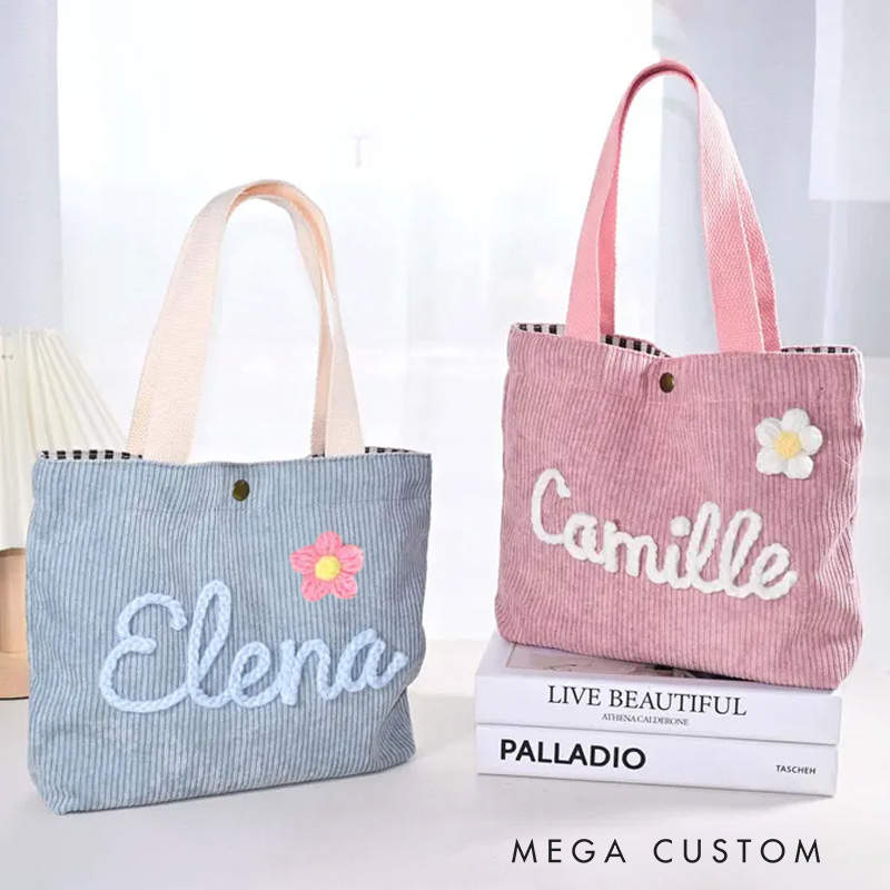 Personalized Name Handbag Custom Children's Gift Custom Name Handbag Traveling Children's Handbags Birthday Gift