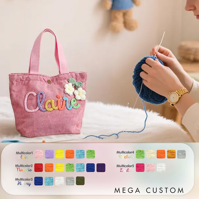 Personalized Name Handbag Custom Children's Gift Custom Name Handbag Traveling Children's Handbags Birthday Gifts