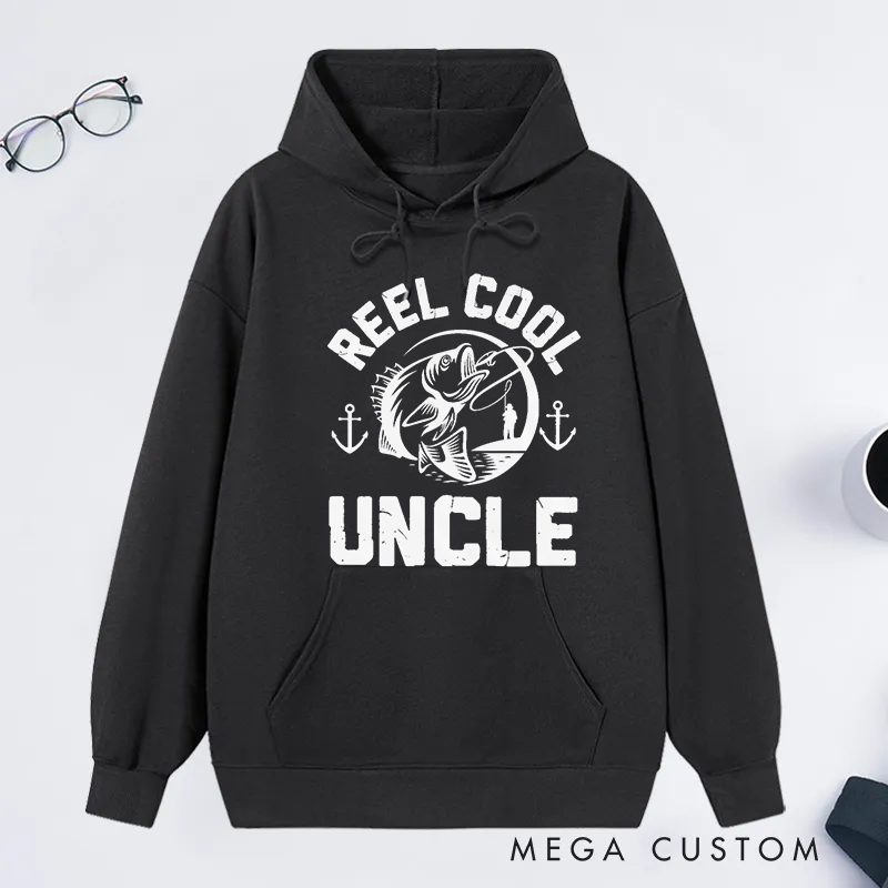Personalized Reel Cool Fishing Hoodie Funny Fishing Design Perfect Gift for Fishing Lover Ideal for Outdoor and Casual Wear