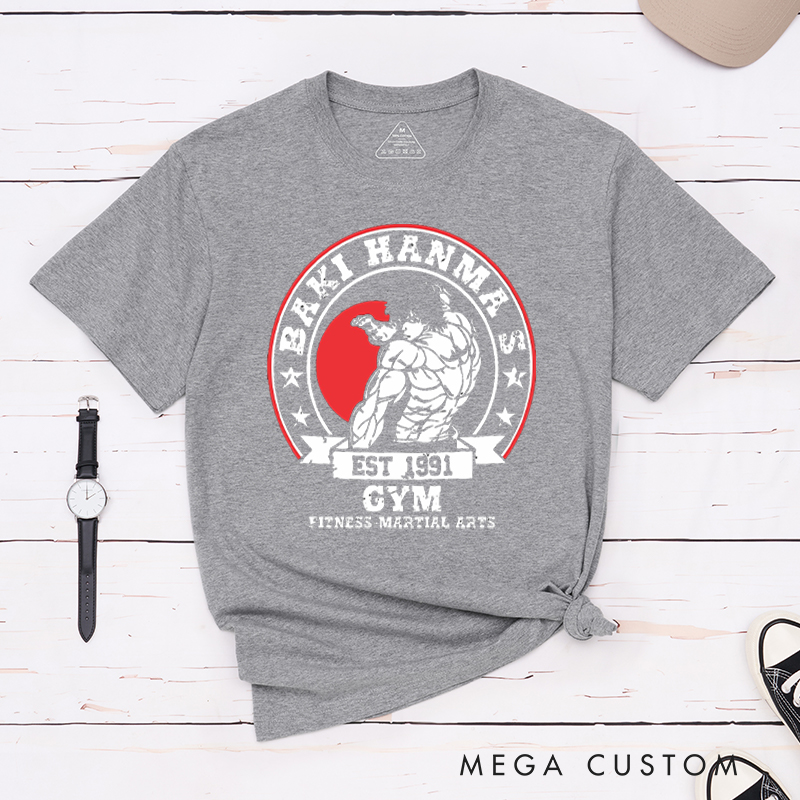 Personalized Martial Arts Fitness T-Shirt with Iconic Martial Artist Graphic for Fitness Enthusiasts Bodybuilders and Gym Lovers