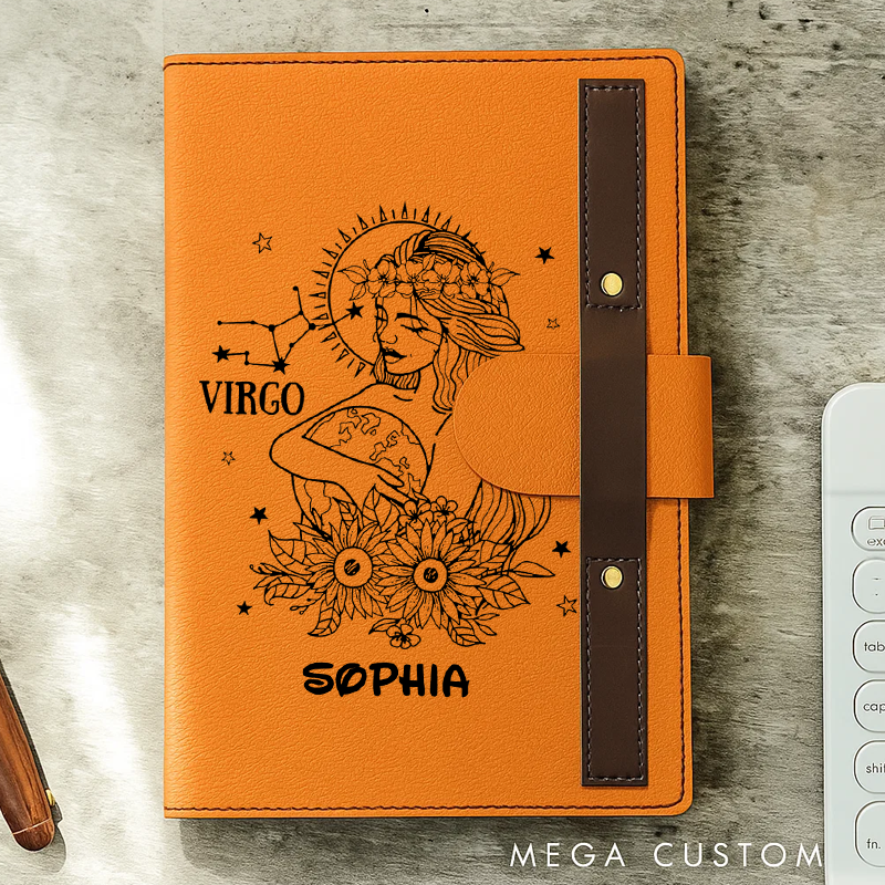 Personalized Astrology Zodiac Journal Astrology Diary Journal With Name Birthday Astrology Gifts