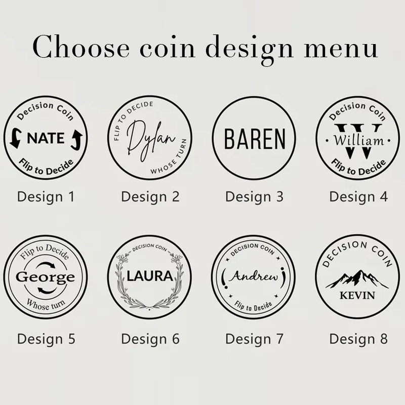 Personalized Leather Guitar Pick Holder Silver Commemorative Coins Case Musician Gift