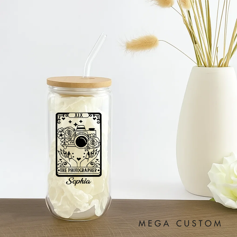 Personalized Photographer Coffee Mug With Caricature From Photo Funny Photographer Gift for Men and Women Photographer Camera Themed Gift Ideas