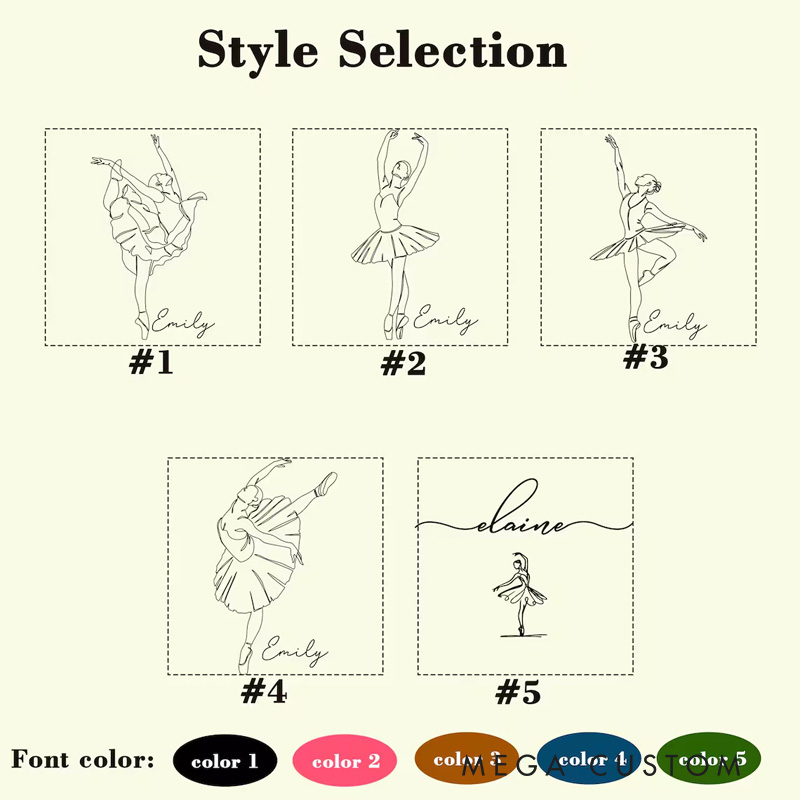 Personalized Ballet Jewelry Dish Dance Gift For Little Girls Dance Teacher Recital Gifts Ballet Dancer Trinket Tray Dance Team Ring Holder