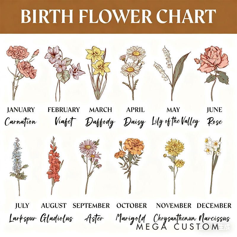 Personalized You are Birth Flower Ceramic Square Round Heart Ring Dish with Name Christian Jewelry Dish Bible Verse Ring Dish Gift for Her Faith Gift