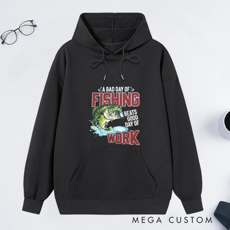 Personalized Christmas Classic Hoodie Fishing Hoodie for Men and Women Fishing Gift Comfortable Outdoor Apparel for Fishing Lovers