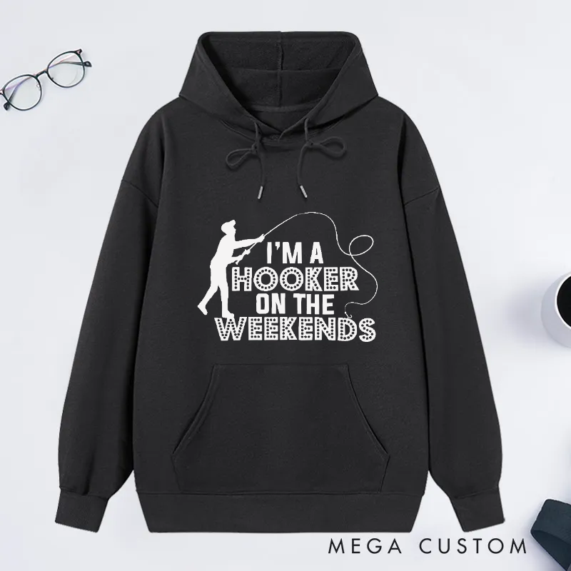 Personalized Funny Fishing Hoodie Fathers Day Gift Fisherman Gift for Fishing Lovers Perfect for Outdoor and Casual Wear