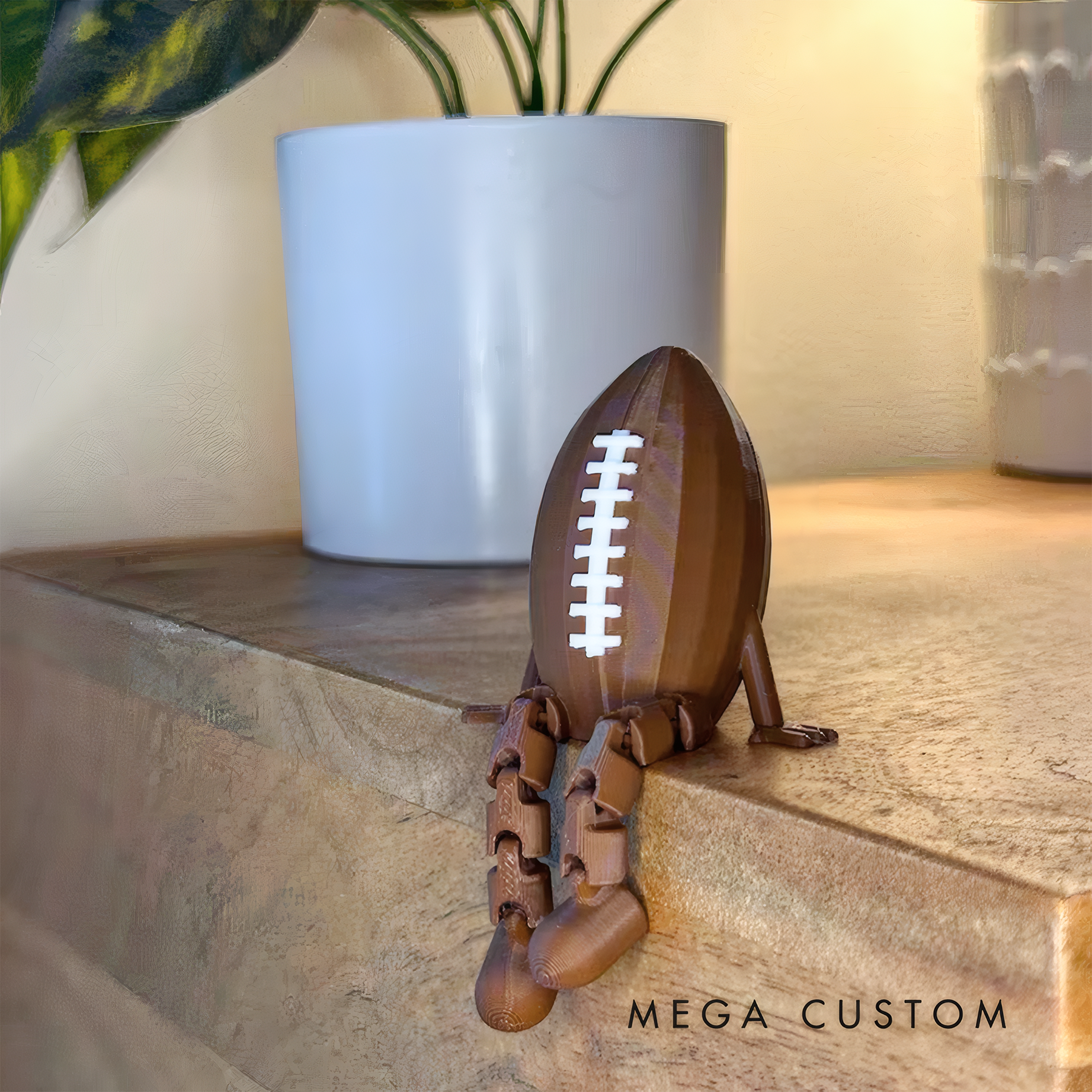 Personalized Basketball Football Volleyball Sports Ball Themed Figurines Creative 3D Printed Decorations