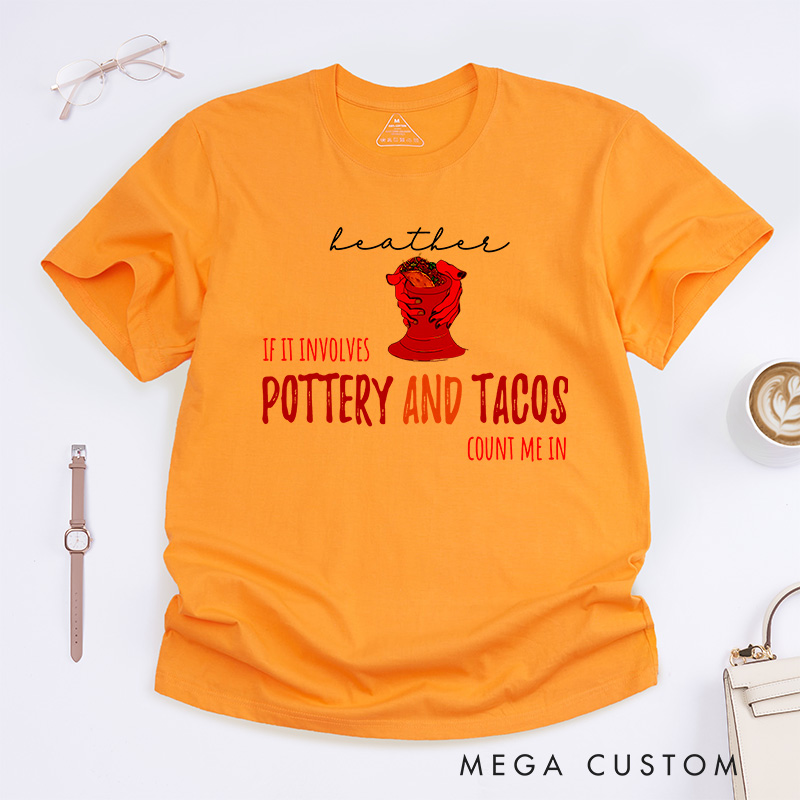 Personalized Funny Pottery Gift Classic T-Shirts For Pottery Maker Gift For Mom Pottery Lover Gift Pottery Artist Shirt