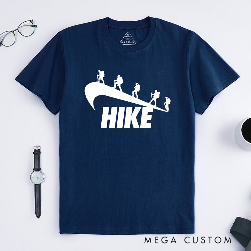 Personalized Funny Hiking Parody T-Shirt Adventure Outdoor Mountain Climber Gift
