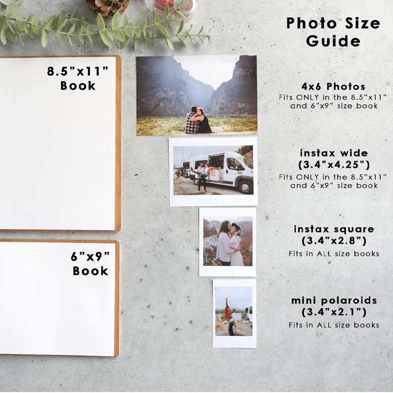 Personalized Honeymoon Travel Journal and Photo Album Adventure Book Scrapbook for Traveling Lovers Gift for Valentine's Day