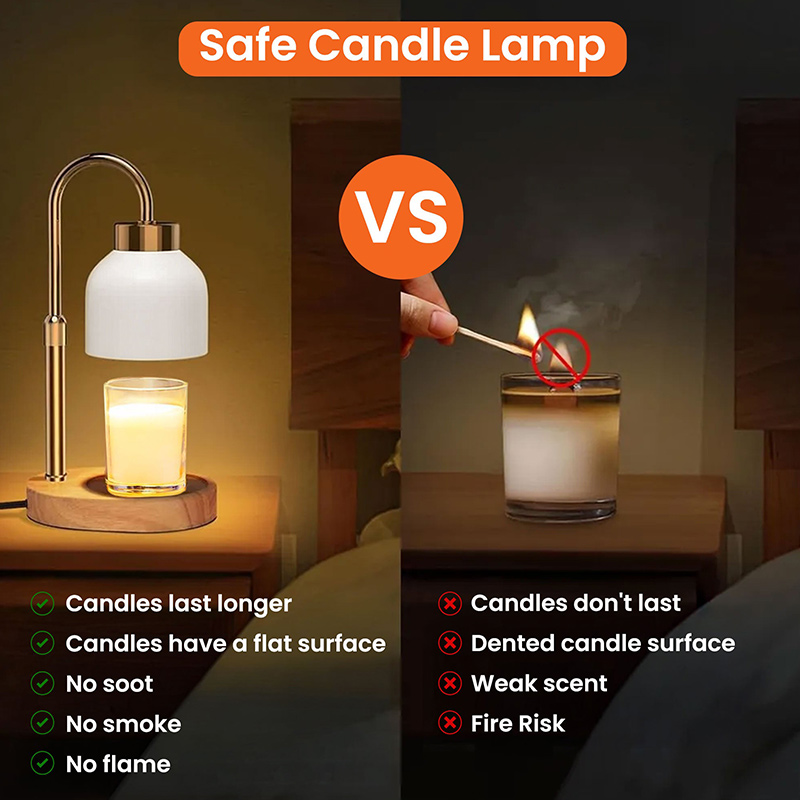 Personalized Photo Candle Warmer Light This Up And Know I'm Here Memorial Gift