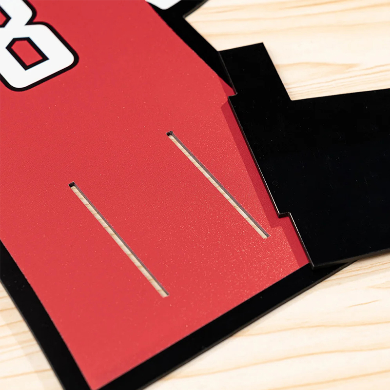 Personalized Jersey Shape Controller Headset Stand with Number and Name Gaming Accessories Desk Decor for Ball Game Lovers 