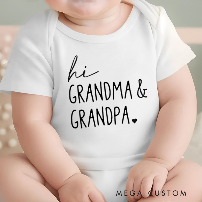 Personalized Pregnancy Announcement Tell Your Family You're Pregnant Pregnancy Reveal Baby Onesie Funny Baby Gift