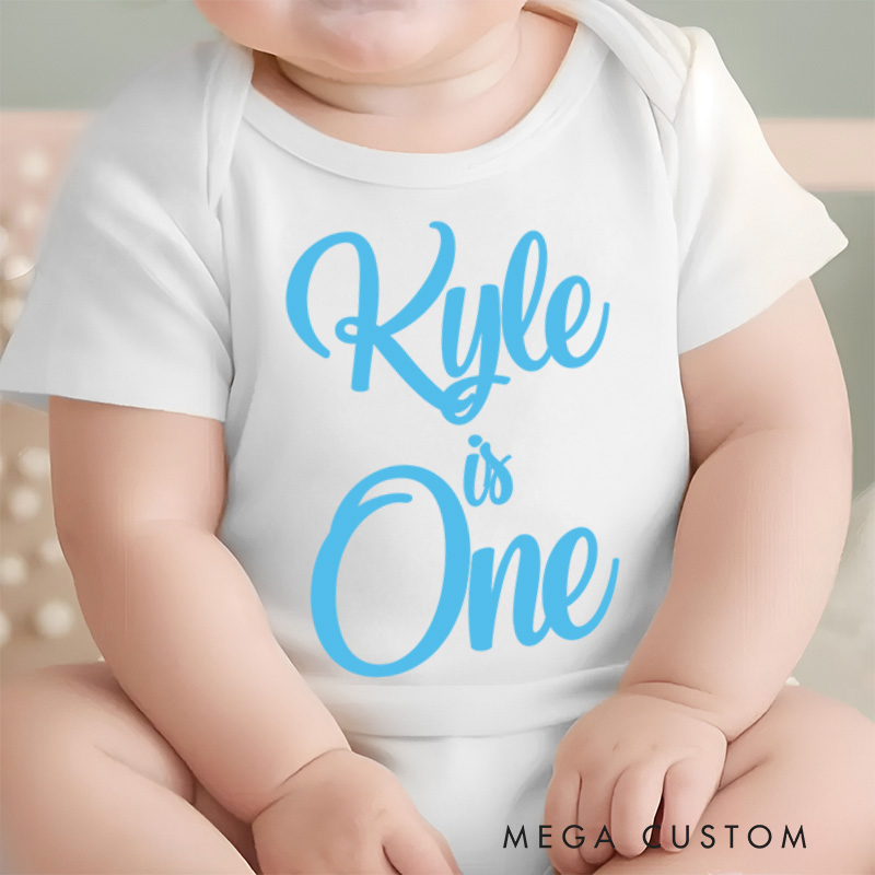 Personalized Personalised Baby First 1st Birthday Baby Onesie Funny Baby Gift