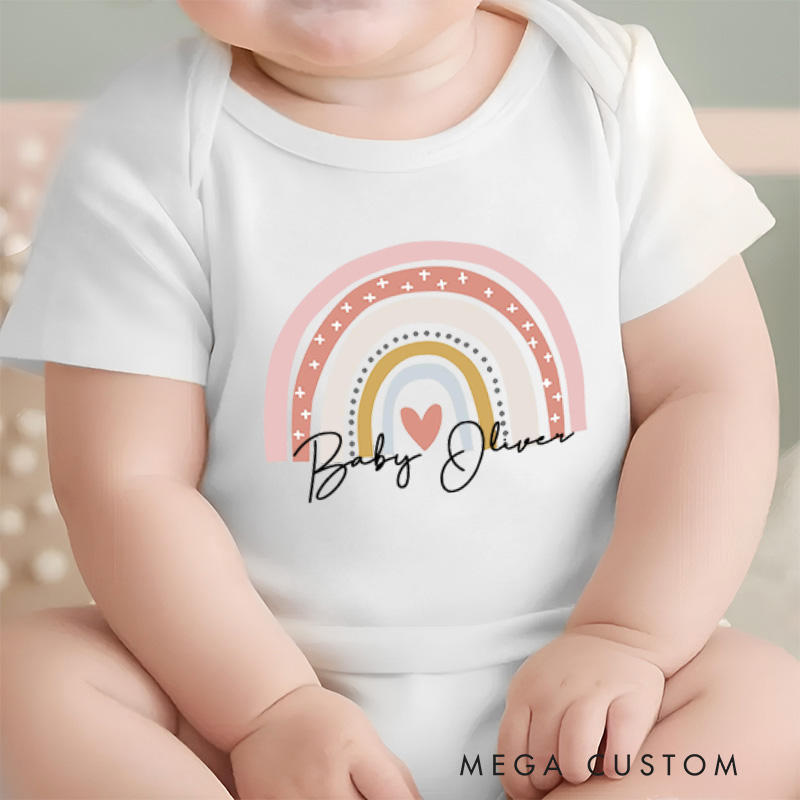 Personalized First Birthday Baby Onesie Birthday Gift for Baby New Sister Gift