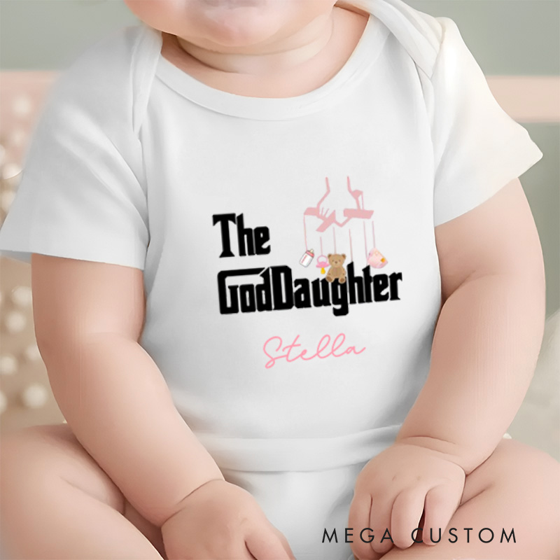 Personalized The Goddaughter Cute and Unique Godparent Gift Baby Onesie  
