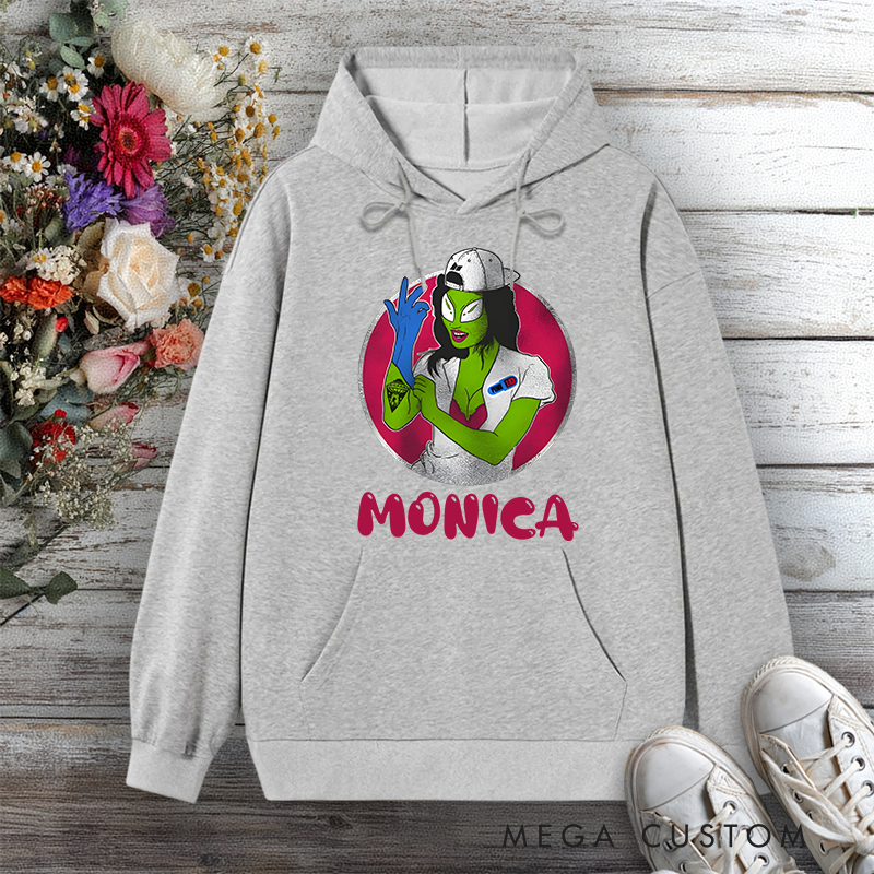 Personalized Hoodies for Nurse Alien Nurse Out-of-This-World Care Design Hoodies International Nurse Day Gift