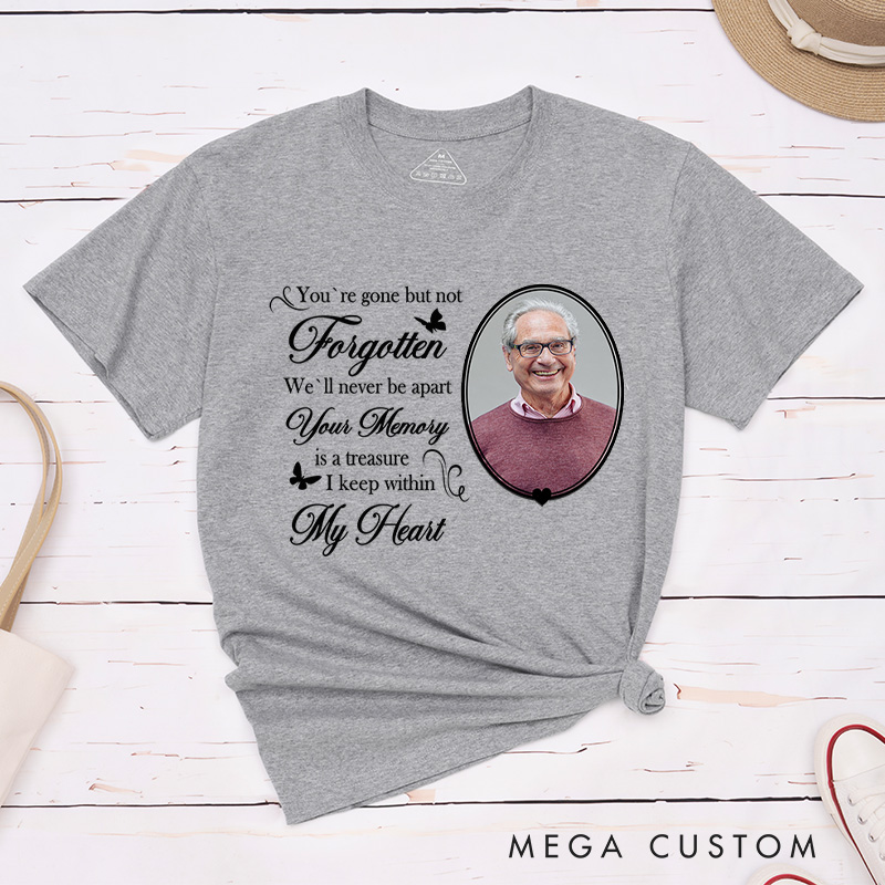 Personalized in Memory Of A Lost Loved One Shirt Custom Name And Dates Rip Shirt Rest in Heaven Tees Sympathy Gift Funeral Keepsake