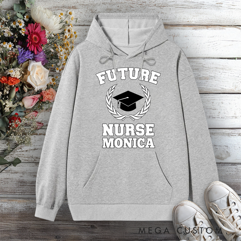 Personalized Hoodies for Nurse Future Nurse Design Hoodies International Nurse Day Gift
