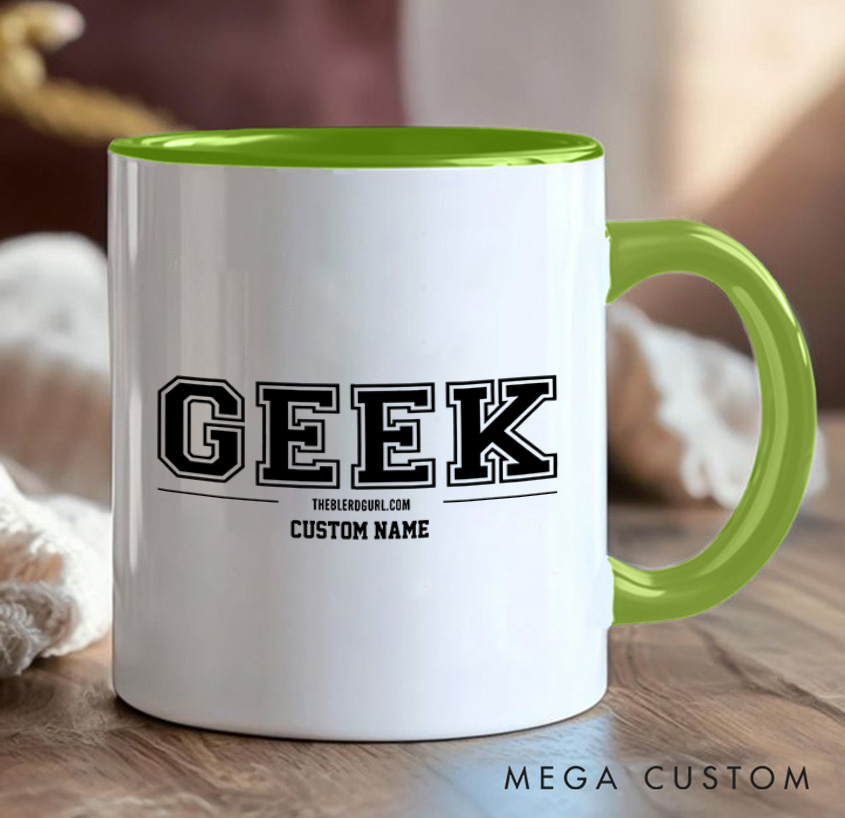Personalized Geek Pride Mug Technology Computer Programmer Enthusiasts Mug Gift for Geek Nerd Lovers