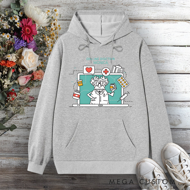 Personalized Hoodies for Nurse Online Doctor Design Hoodies International Nurse Day Gift
