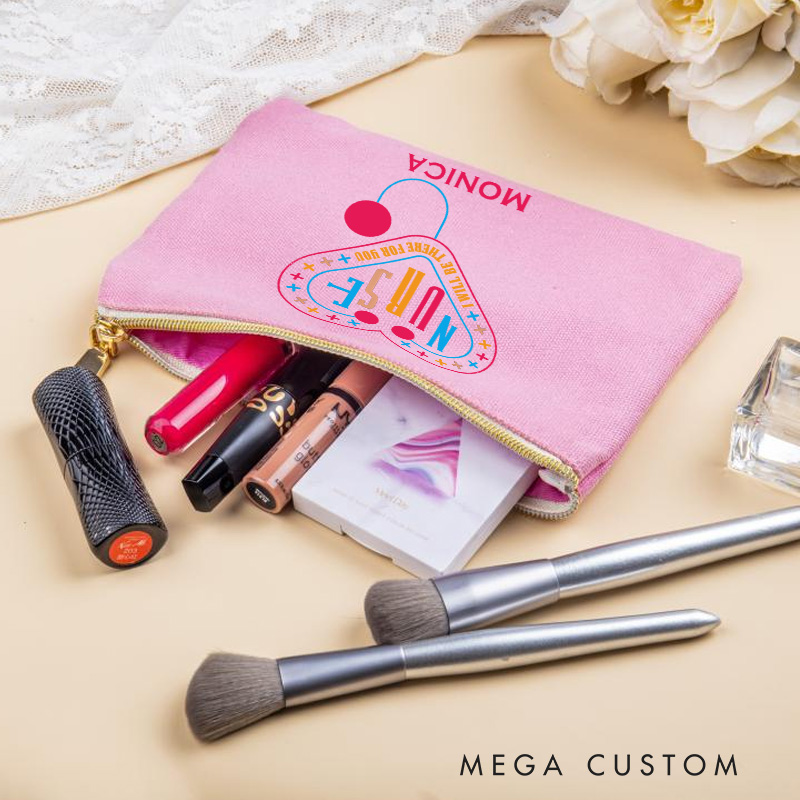 Personalized Makeup Bag for Nurse I Will Be There for You Design Fashion Cosmetic Bag Gift