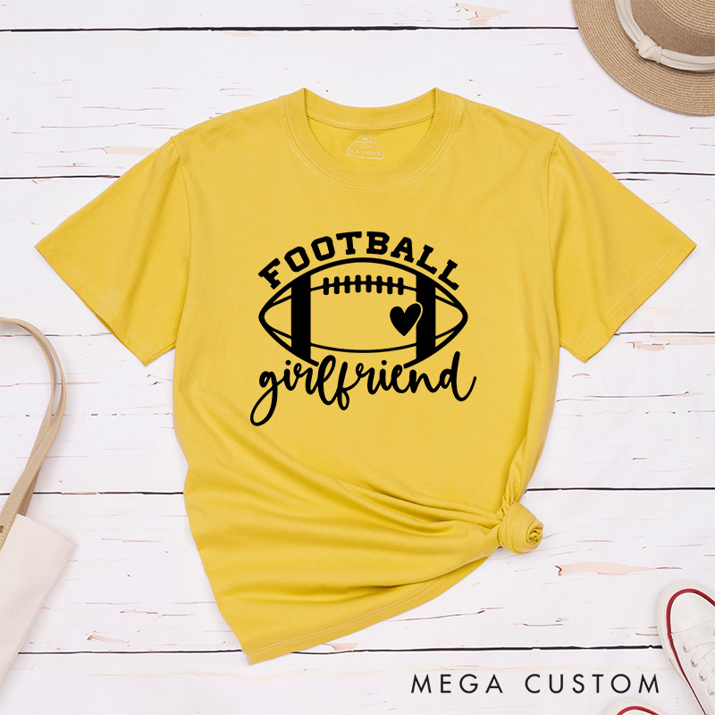 Personalized American Football T-Shirts Featuring Custom Name for Player Perfect Gift