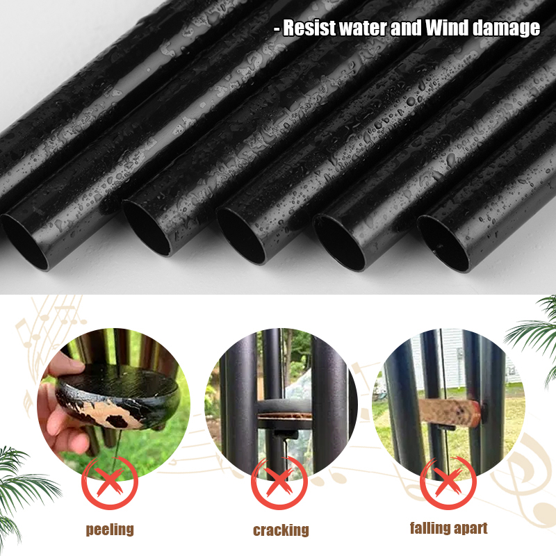 Personalized Sympathy Wind Chimes for Loss of Loved One Memorial Windchimes for Lost Father Mother Remembrance Bereavement Gift 