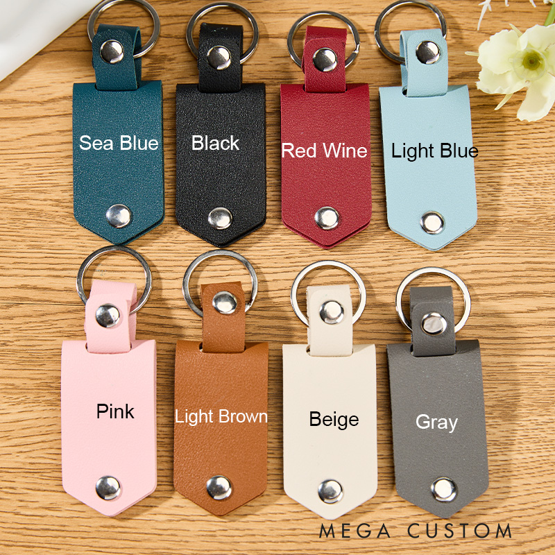 Personalized Reading is a Journey Through the Mind Keychains Engraved Leather Keychain with Name Photo Keychain Reading Lover Gift