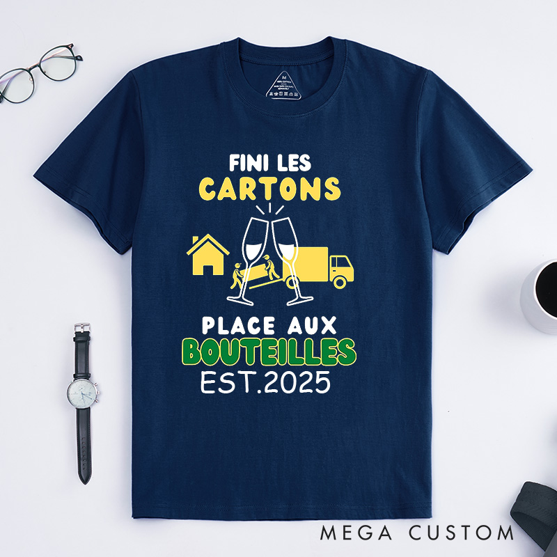 Personalized T-Shirt Housewarming Gift New Homeowners T-Shirt Gift for Housewarming Party Essential T-Shirt New Homeowner Gift