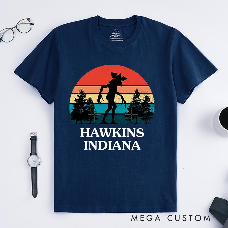 Personalized A Stranger Encounter T-Shirt Outdoors Hiking Camping Adventurers Lovers Shirt Gift for Travel 