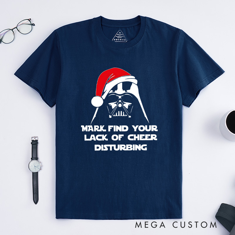 Personalized Science Fiction Enthusiasts Christmas T-Shirt Christmas Gift for Geek Nerd
