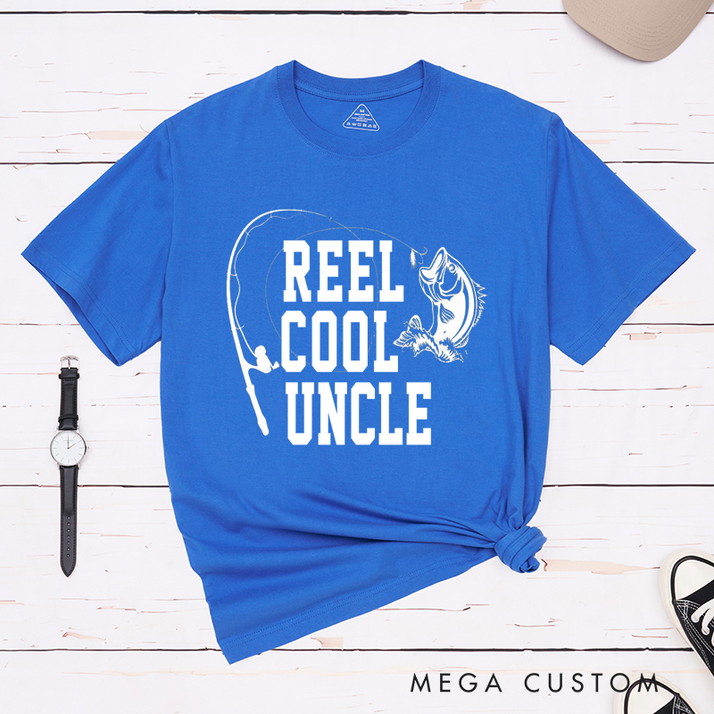 Personalized Reel Cool Fishing T Shirt Great Gift Perfect for Fishing Enthusiast