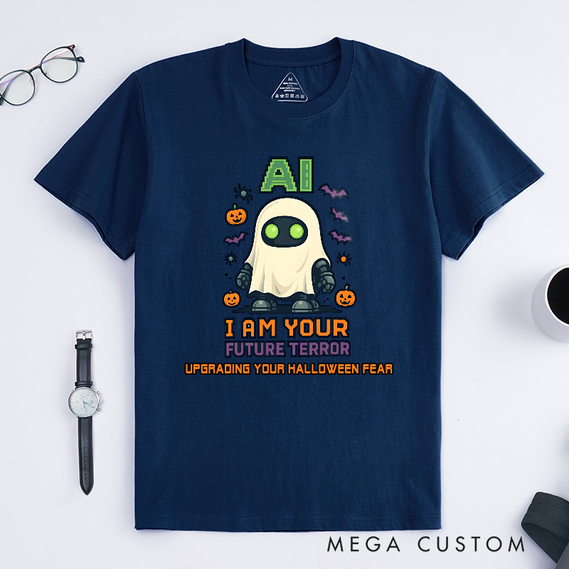 Personalized Geek Halloween T-Shirt Programmer Technology Computer Lover T-Shirt Gift for Geek