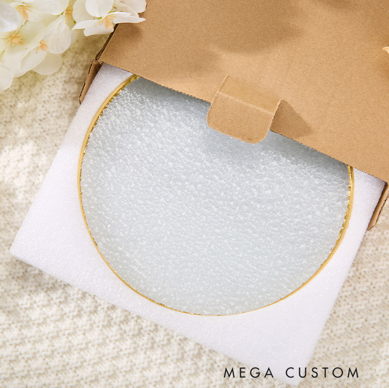 Personalized Stained Glass Suncatcher Window Hanging Decor Those We Love Dont Go Away Sympathy Gifts for Loss of Mother