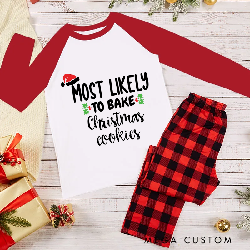 Personalized Most Likely to Christmas Shirt Matching Family Matching Christmas Gift Family Shirts