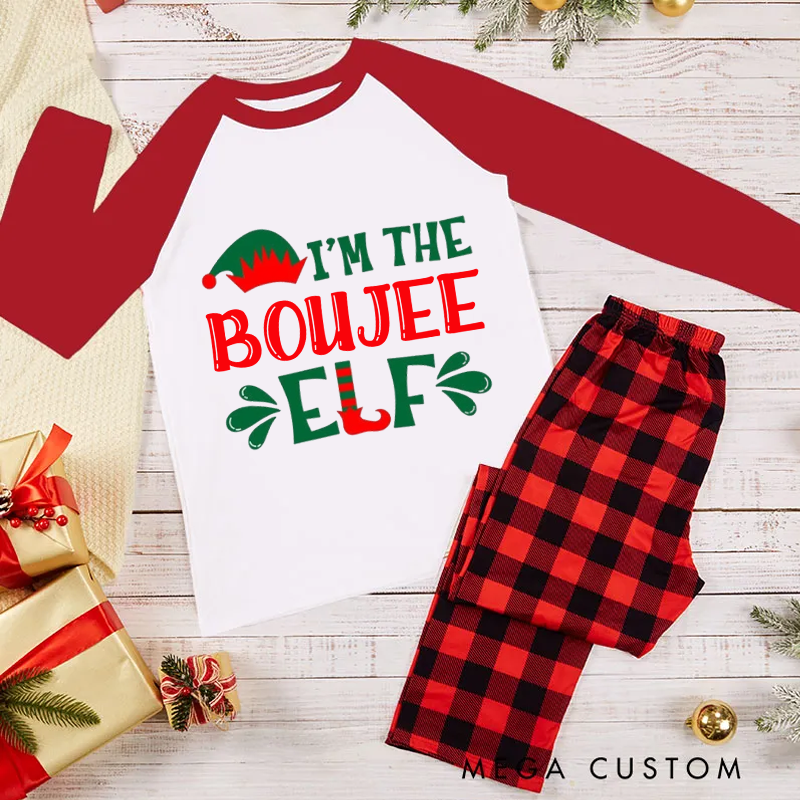 Personalized Elf Family Christmas Pajama Sets Family Matching Family Pajama Sets Christmas Gifts Personalized Elf Pajama Sets