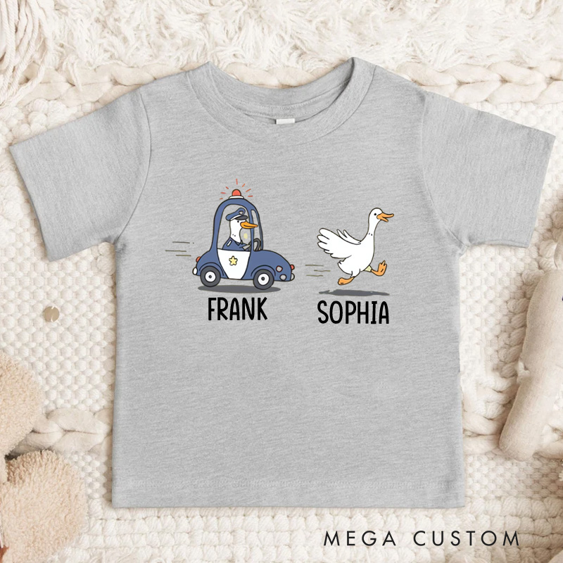 Personalized Got Too Silly Kids T-Shirt 