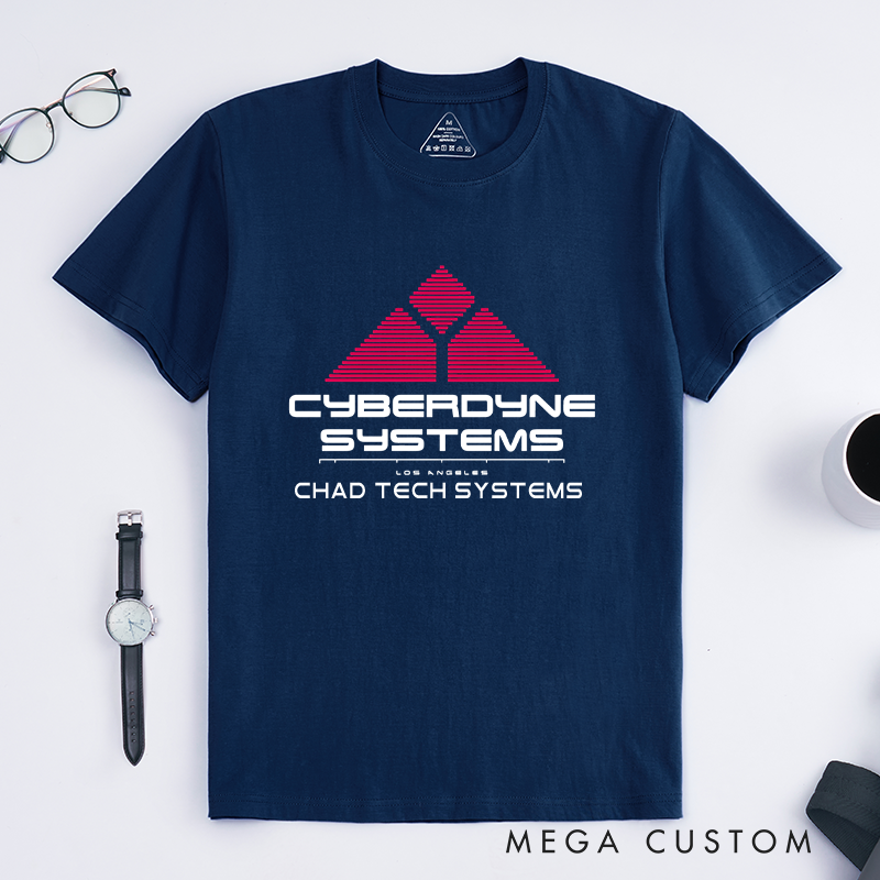 Personalized Cyberdyne Systems T-Shirt The Future of Advanced Technology Shirt Gift for Geek Nerd 