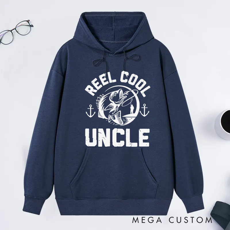 Personalized Reel Cool Fishing Hoodie Funny Fishing Design Perfect Gift for Fishing Lover Ideal for Outdoor and Casual Wear
