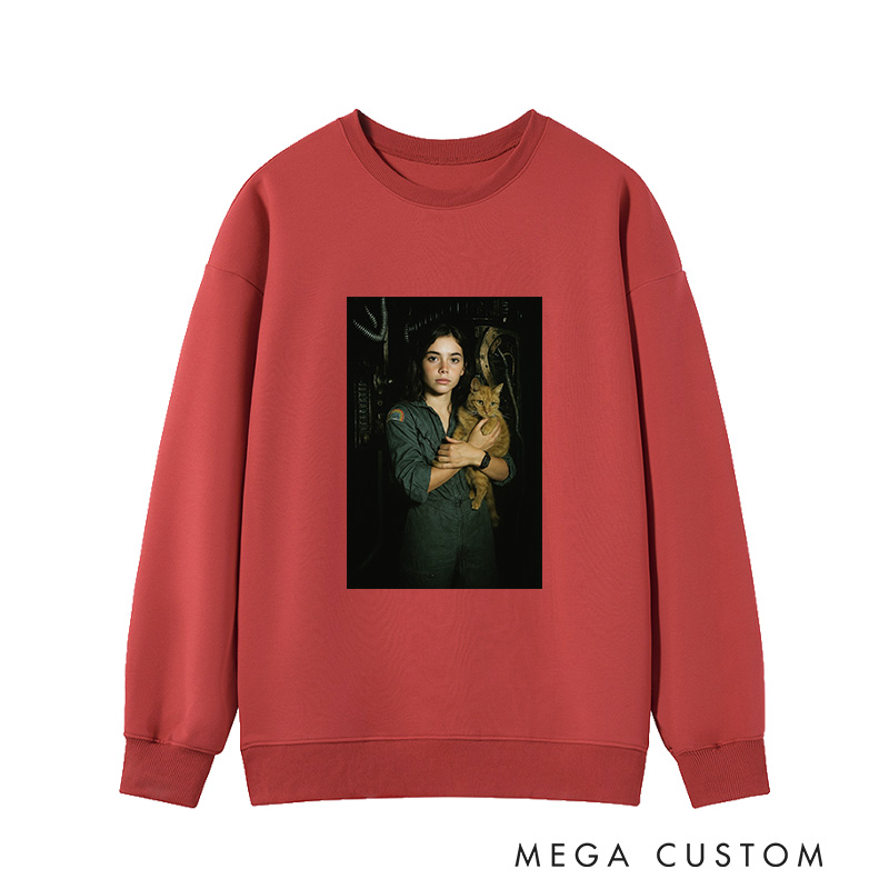 Personalized Sci-Fi Horror Movie Classic Sweatshirt Horror Film Crewneck Movie Shirt