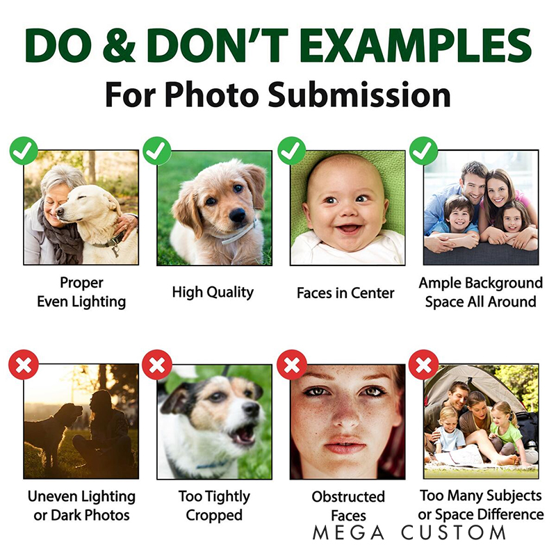 Personalized Golf Christmas Ornament with Custom Photo and Festive Design 