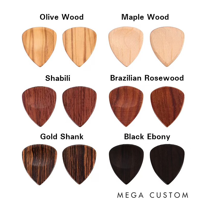 Personalized Name Guitar Leather Keyring Guitar Pick Holder Custom Guitar Pick in Guitar Shaped Leather Keyring Gift for Guitarist