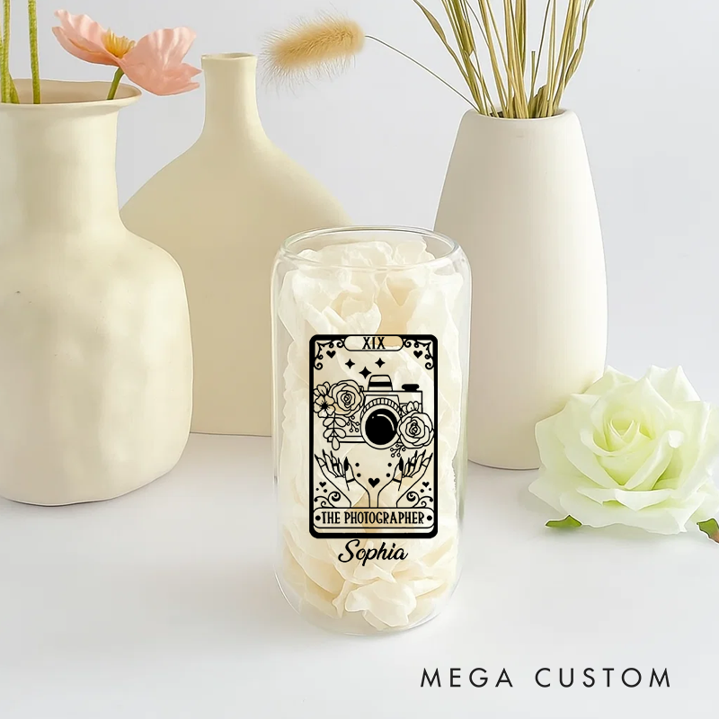 Personalized Photographer Coffee Mug With Caricature From Photo Funny Photographer Gift for Men and Women Photographer Camera Themed Gift Ideas