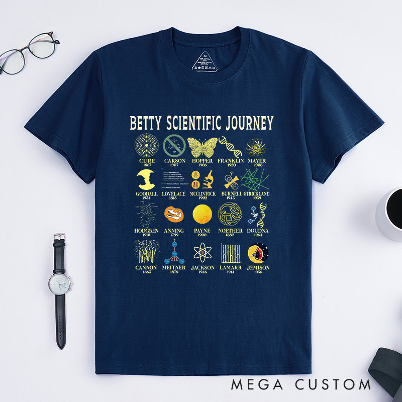 Personalized Lover Science Nerd T-Shirt Chemistry Science Lovers Gift for Geek 