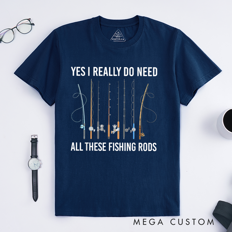 Personalized Funny Fishing T-Shirt Fish Life T-Shirt Fishing T-Shirt Gift For Fisherman Fisherman Gift Perfect Gift for Fishing Enthusiasts and Outdoor Lovers