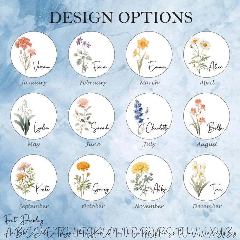 Personalized Birth Flower Ring Dish Gardening Lovers Ring Dish Custom Jewelry Dish Mother's Day Gift Gift for Her