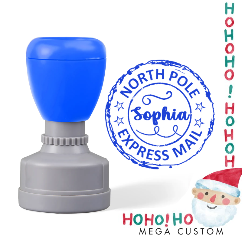 Personalized Santa Letter Seal Stamp Christmas Gift for Kids Christmas Toddler Gifts